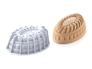 Stampo in silicone ovale