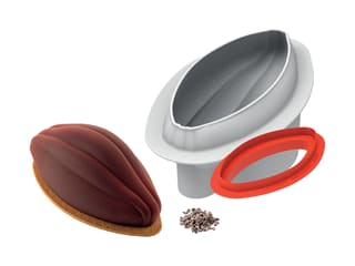 Stampo in silicone baccello di cacao XL
