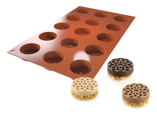 Stampo Cilindrico In Silicone Per Torta A 12 Fori Stampo Rotondo