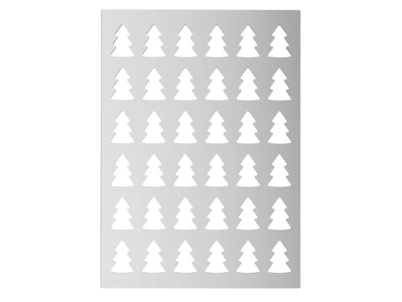 Albero Di Natale In Silicone Stencil in silicone (x 2) - 36 alberi di natale - Silikomart - Meilleur