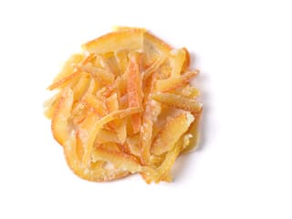 Scorze di iyokan cristallizzate