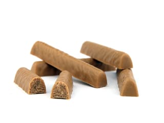 Bastoncini di cioccolato biondo