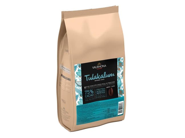 Cioccolato fondente Tulakalum 75% - 500g - Valrhona