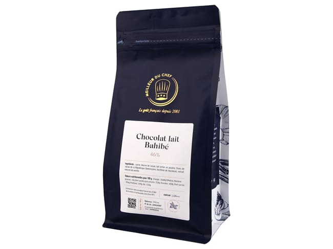 Cioccolato al latte Bahibé 46% - 500 g - Valrhona