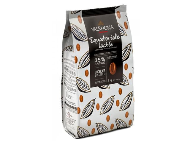 Cioccolato al latte Equatoriale 35% - 3 kg - Valrhona