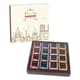 Confezione Parigi 32 quadratini - cioccolato fondente e al latte - 160 g - Valrhona