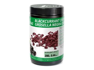 Scaglie (crispy) croccanti di ribes nero