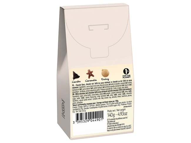 Scatola di cioccolatini natalizia - Valrhona 2025 - 140 g - Valrhona