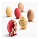 Stampo per cioccolato termoformato - 3 uova di Pasqua striate - Valrhona