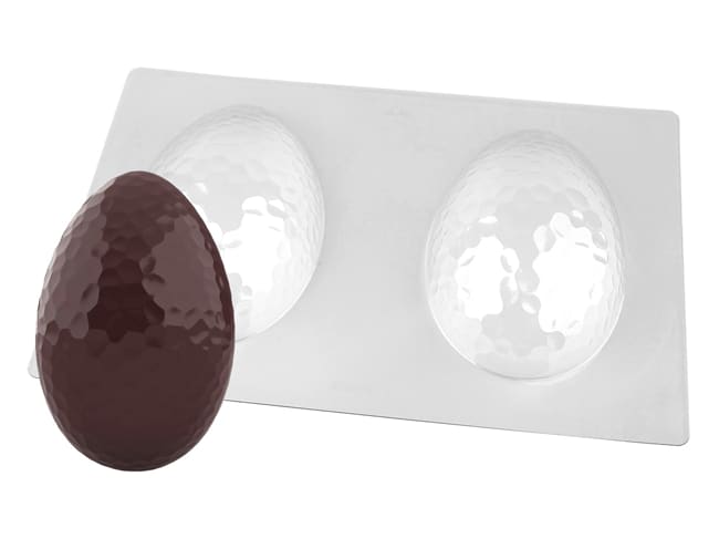 Stampo per cioccolato termoformato - Uovo di Pasqua - Valrhona