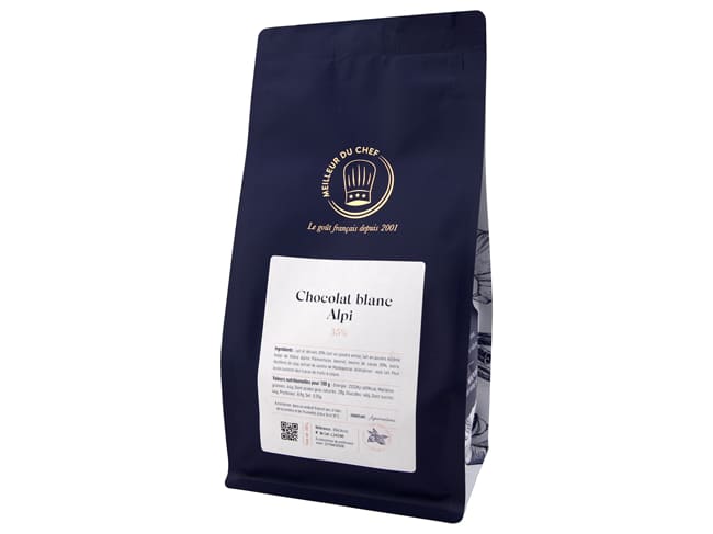 Alpi White Chocolate 35% - Agricacao - 500g - Agrimontana