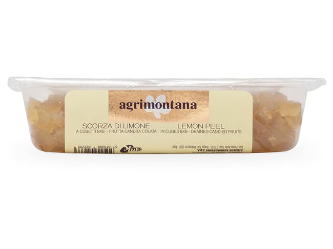 Candied Lemon Cubes - 200g - Agrimontana