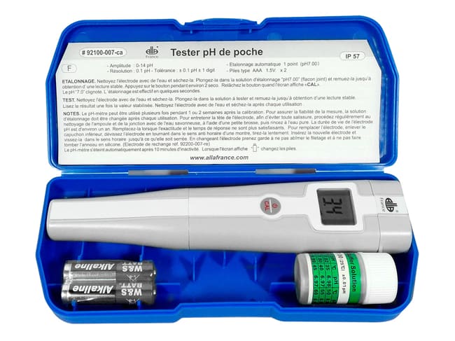 PH Meter - 0 to 14 IP 57 - Alla France