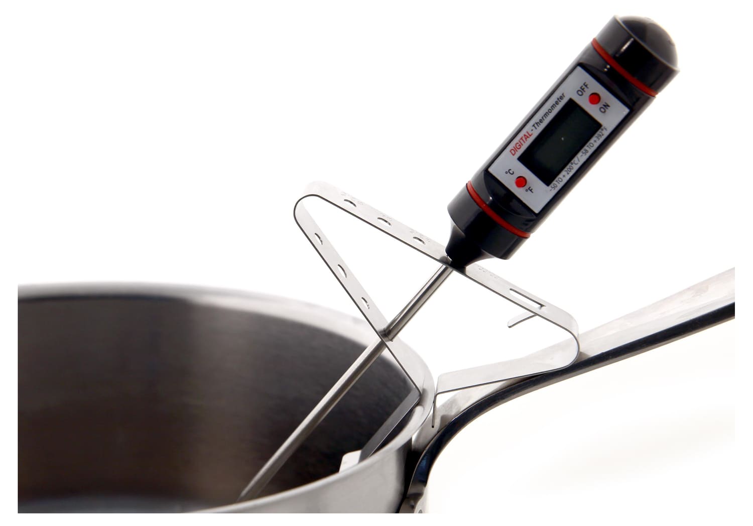 Universal Thermometer Holder Clip Alla France Meilleur du Chef