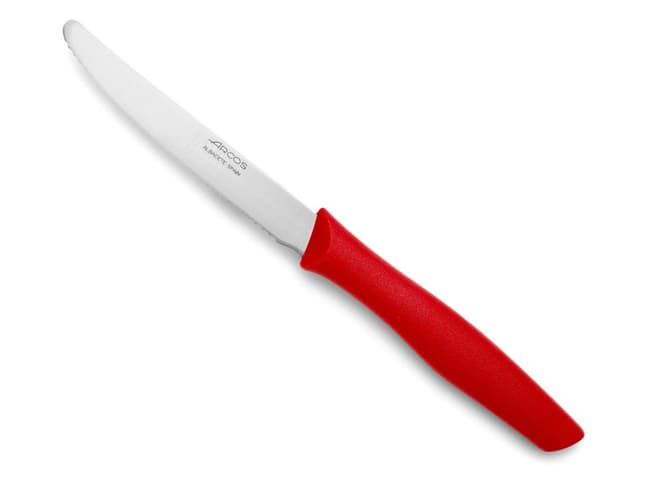 Serrated knife - Blade 11cm - Red handle - Arcos