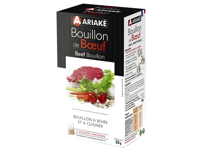 Ariake Beef Bouillon Infusion - 5 x 33cl - Ariake