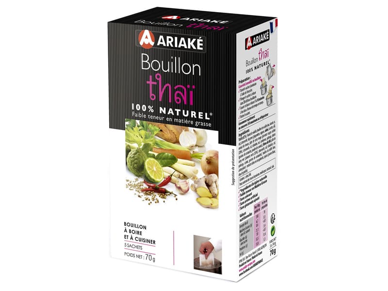 Ariake Thai Bouillon Infusion 5 x 33cl Ariake Meilleur du Chef