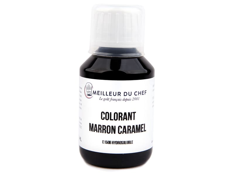 Brown Caramel Food Colouring E150b Water soluble 1litre Meilleur