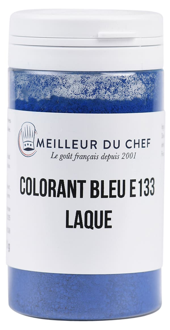 Blue Food Colouring E133 fatdispersible Pot of 20g Selectarôme