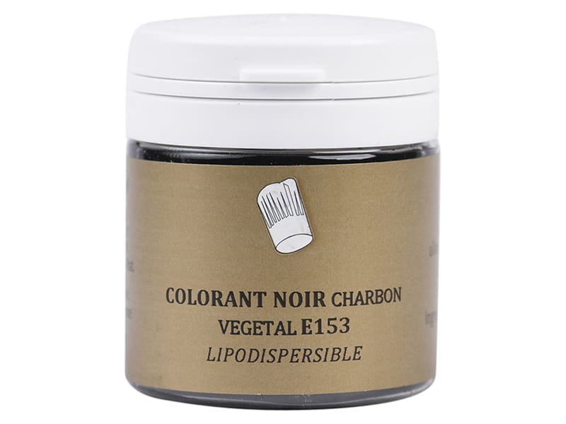 Black Colouring Powder Fat soluble Tub of 20 grams Selectarôme