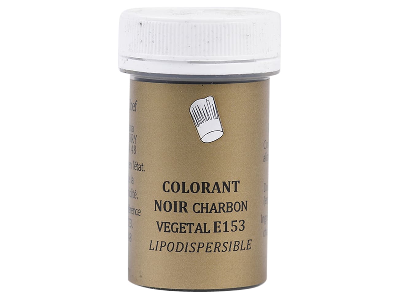 Black Colouring Powder - Fat soluble - 8g - Selectarôme - Meilleur du Chef