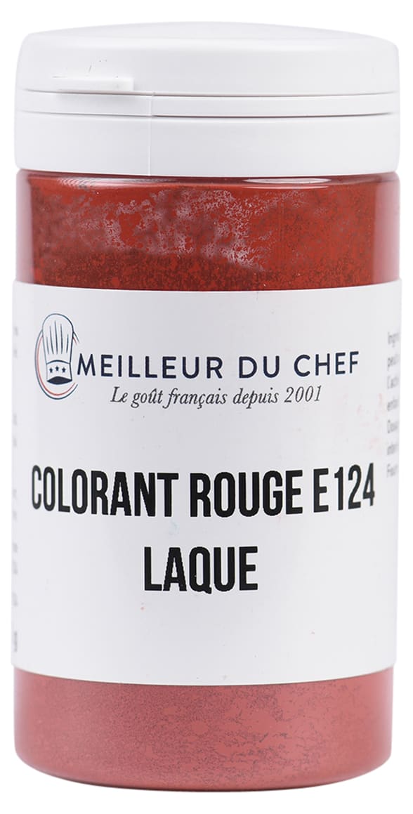 Red food colouring E124 - Powder water soluble - BienManger Arômes