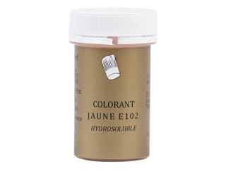 Yellow Food Colouring - Water soluble - Pot of 10g - Selectarôme