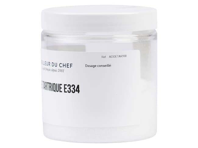 E334 Tartaric Acid - 100g - Meilleur du Chef