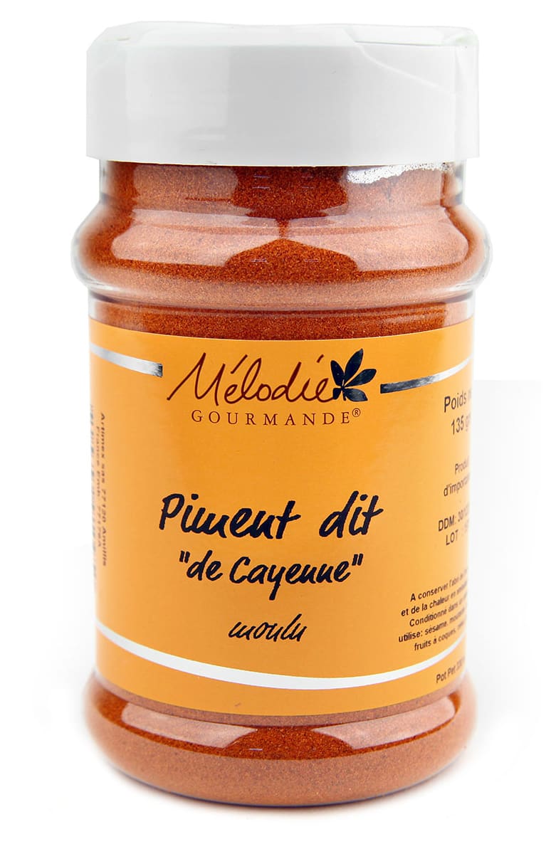 Cayenne Pepper Powder 120g Mélodie Gourmande Meilleur du Chef