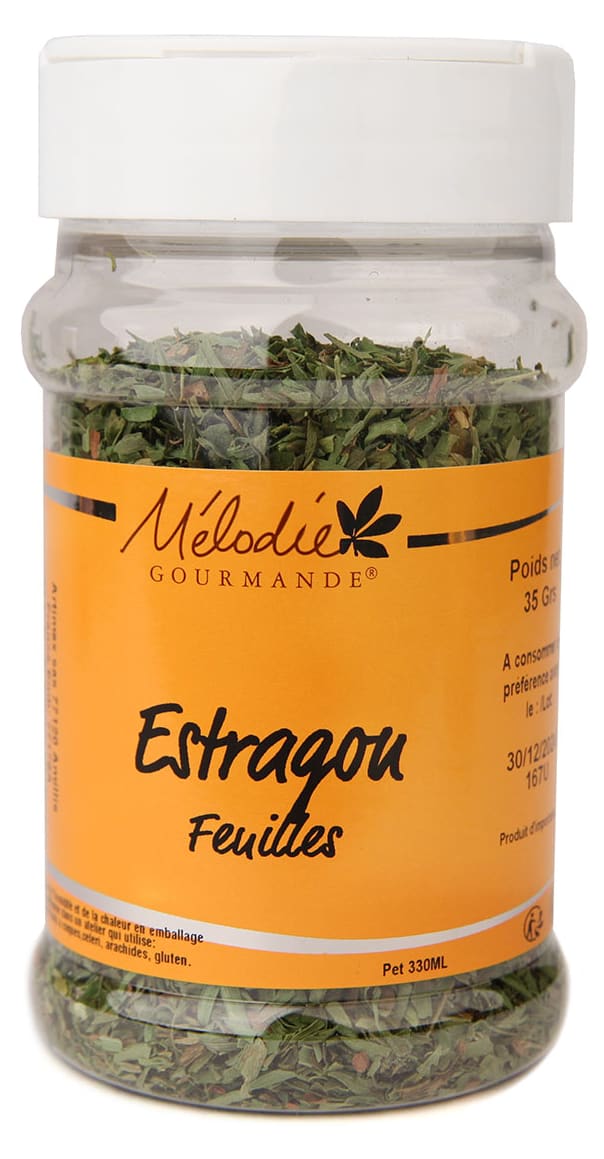 Dried Tarragon Flakes 35g Mélodie Gourmande Meilleur du Chef