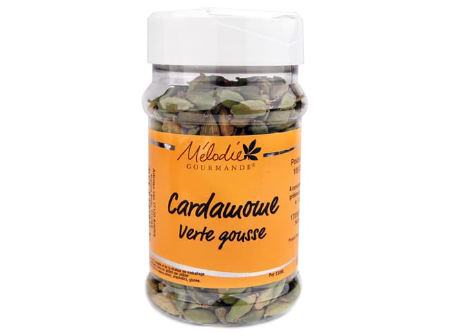 Green Cardamom Pods 105g - Mélodie Gourmande