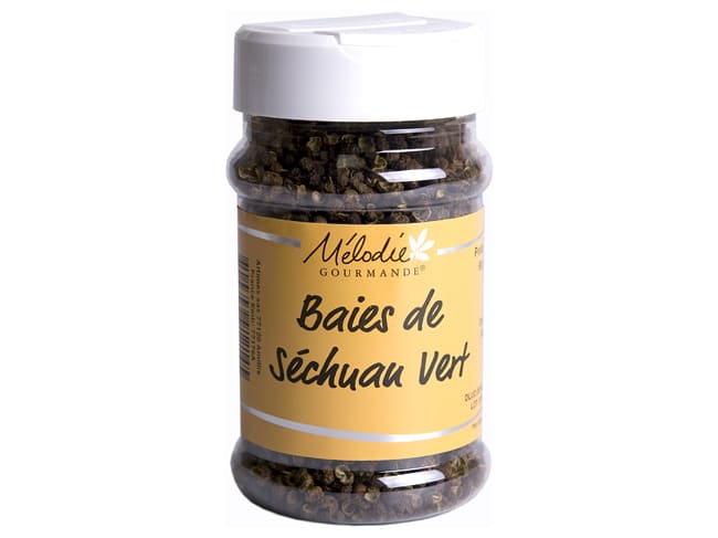 Green Sechuan Peppercorns 70g - Mélodie Gourmande