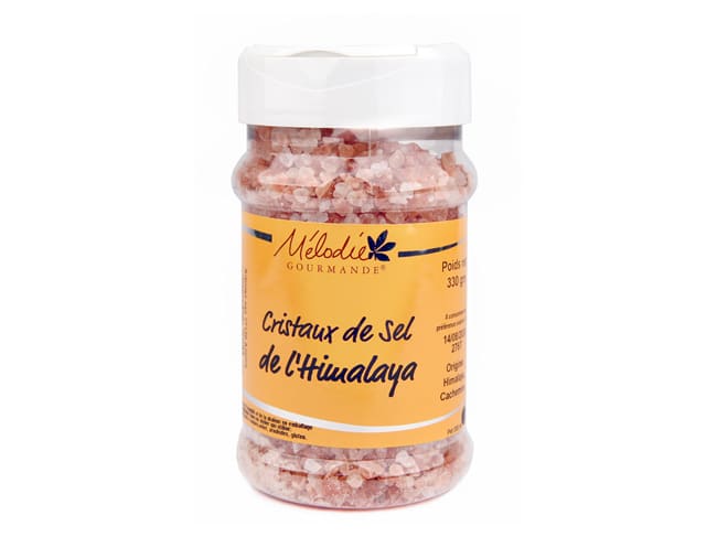 Sel rose de l'Himalaya - 330 g - Mélodie Gourmande - Meilleur du Chef