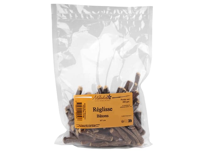 Liquorice Sticks 250g - Mélodie Gourmande