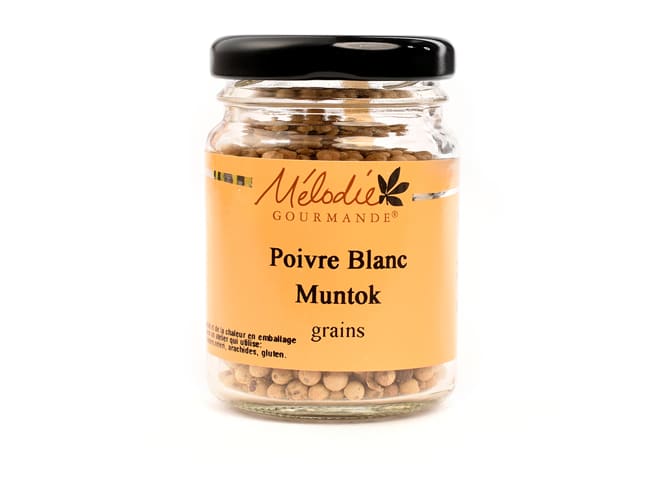 Muntok White Pepper - 50g - Mélodie Gourmande