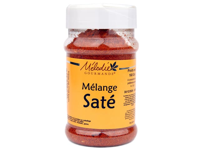 Satay Spice Blend 160 - Mélodie Gourmande