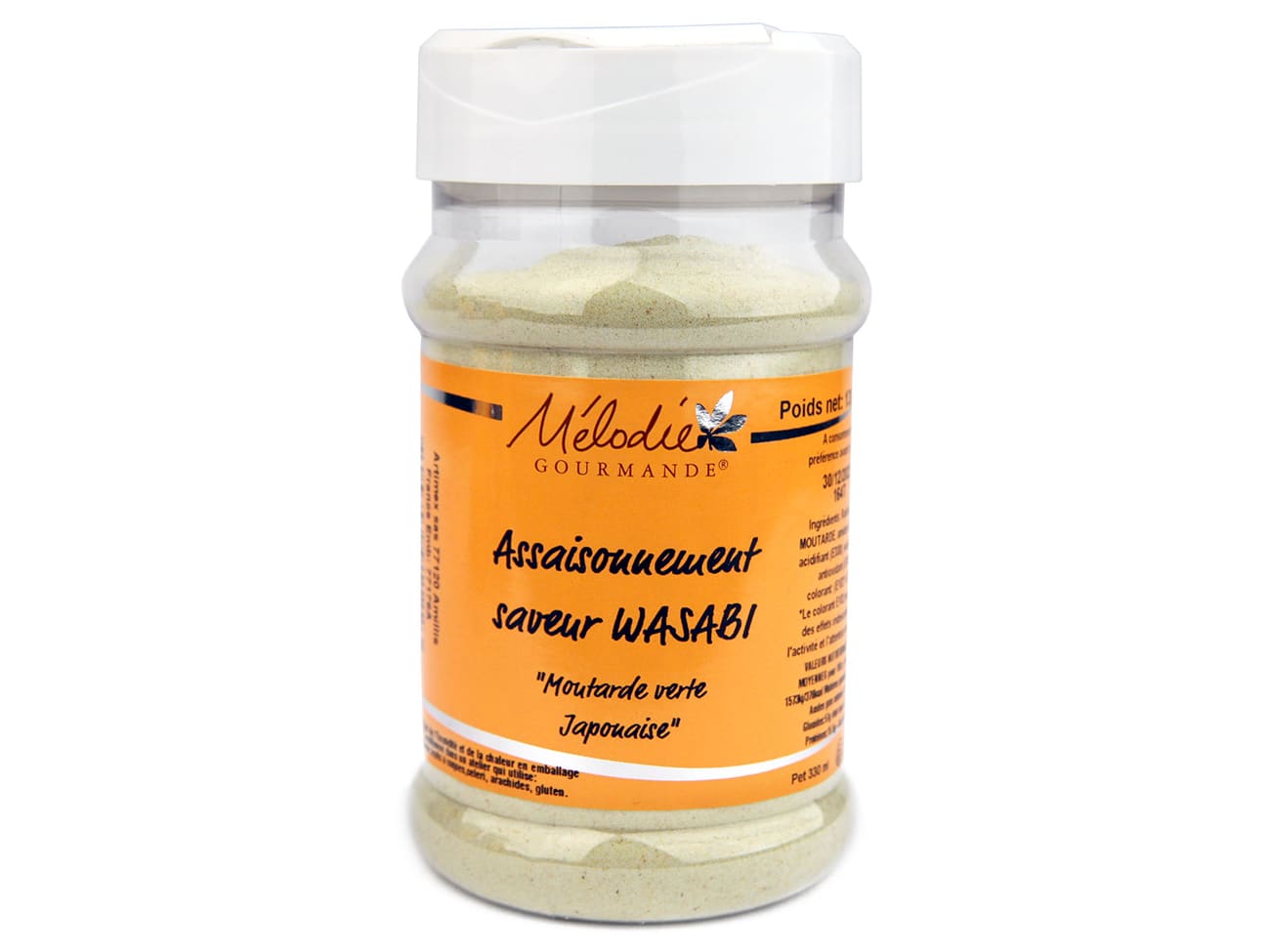 Wasabi Powder 130g Mélodie Gourmande Meilleur du Chef