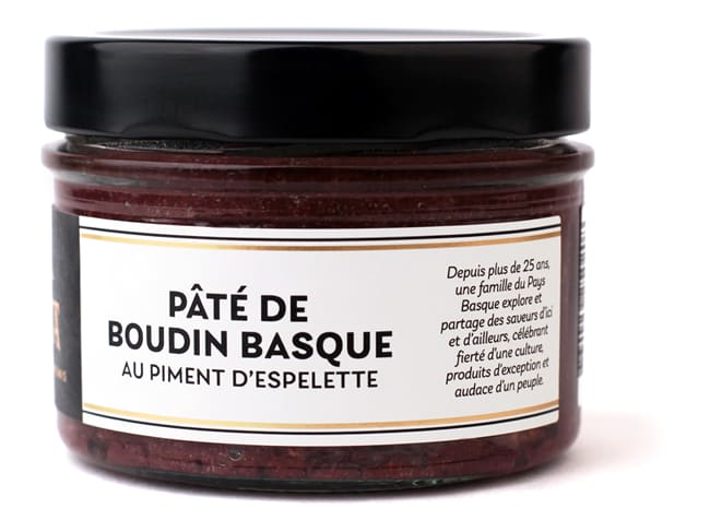 Basque Black Pudding - with Espelette Pepper - 190g - Leohia