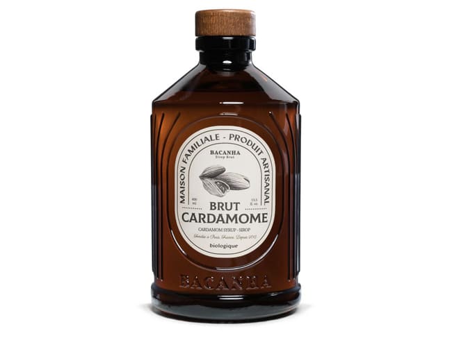 Organic Cardamom Syrup - 40cl - Bacanha