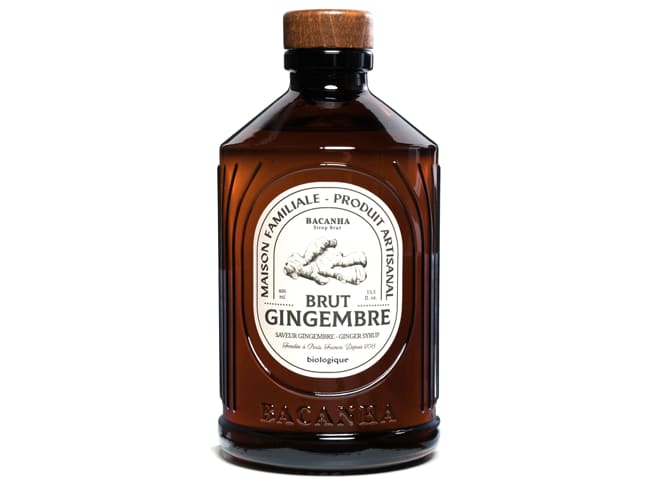 Organic Ginger Syrup - 40cl - Bacanha