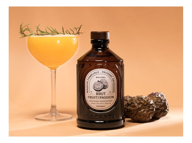 Organic Passion Fruit Syrup - 40cl - Bacanha