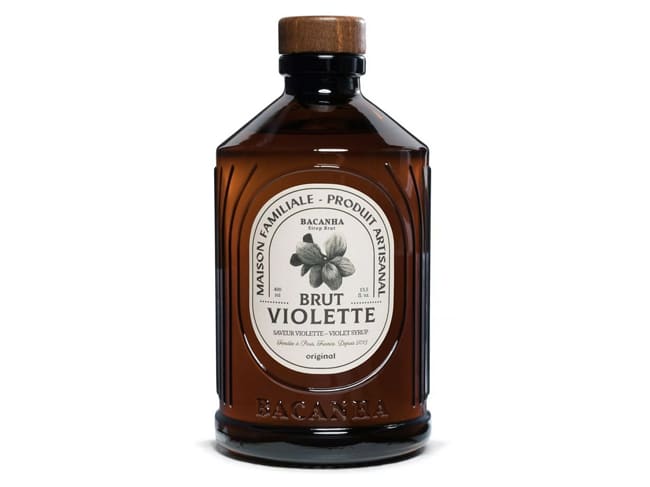 Organic Violet Syrup - 40cl - Bacanha