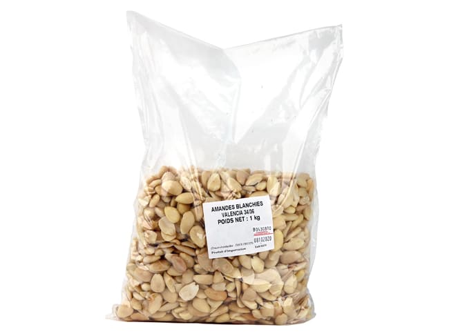 Whole Blanched Almonds - 1kg