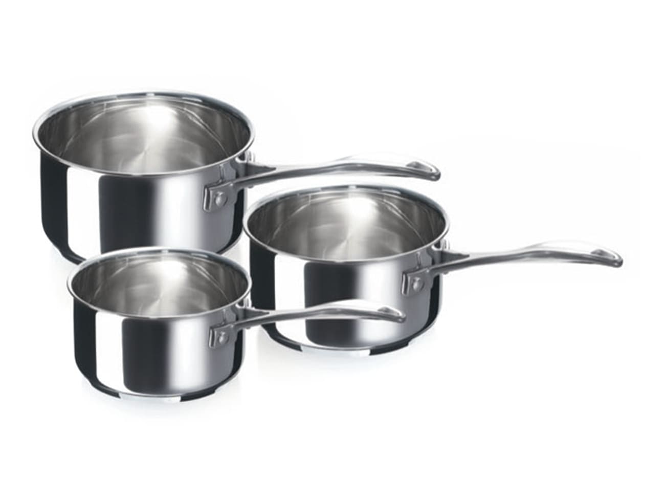 Beka Chef Stainless Steel Saucepans - Set of 3 - Beka