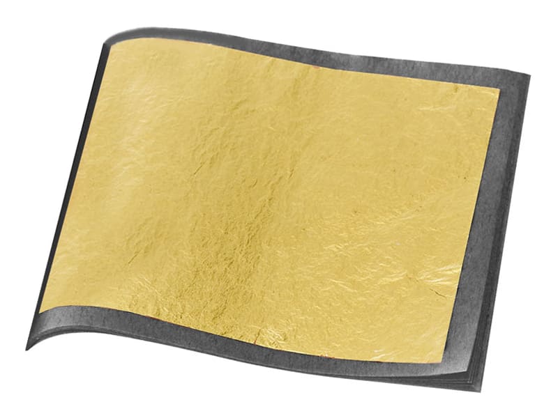 Vidillo Edible Gold Leaf Sheets 30 Gold Leaf for Cake Chocolates Decorating, Bakery Pastry Cooking, Makeup Health & Spa,Gilding Crafting,Gilding