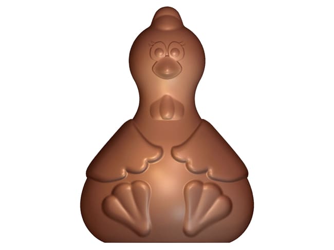 Chocolate Mould - Broody hen