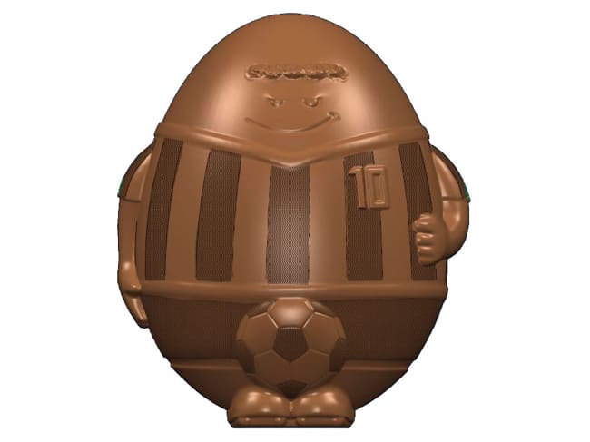 Egg Chocolate Mould - Soccer jersey - L'Oeuf Maillot