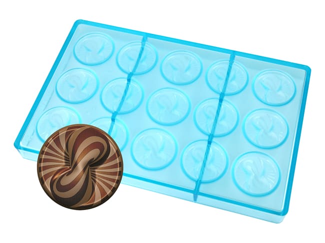 Chocolate Mould - 3D discs