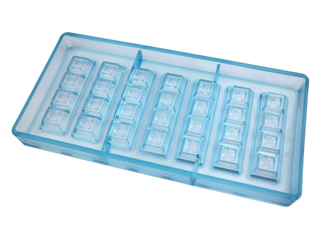 Chocolate Mould - 7 Bars - 27.5 x 13.5cm