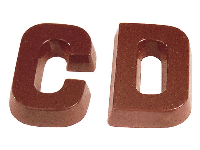 Chocolate Mould - Alphabet - 27.5 x 13.5cm